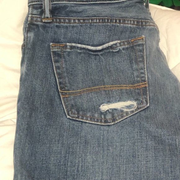 Men's Abercrombie and Fitch Strait Jeans Size 30x30 EUC worn once - Picture 3 of 8